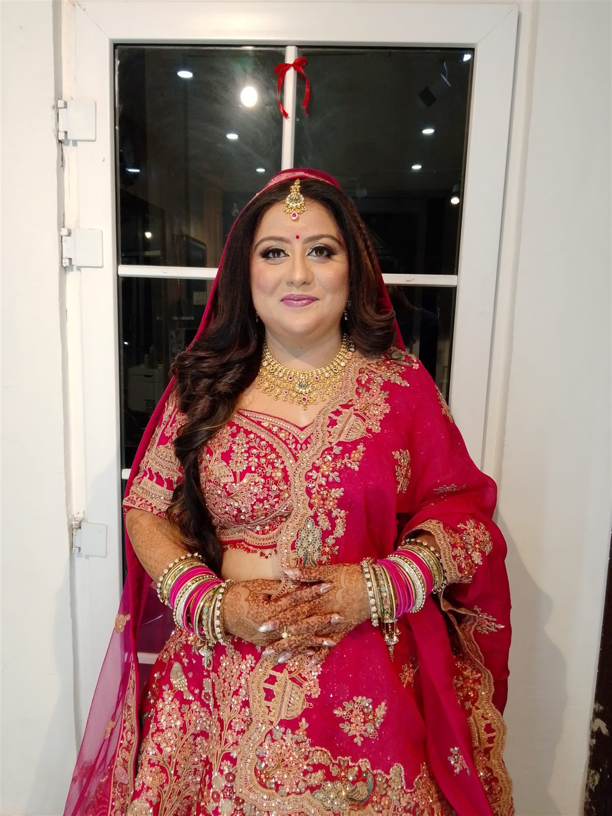 Signature bridal full-length portrait